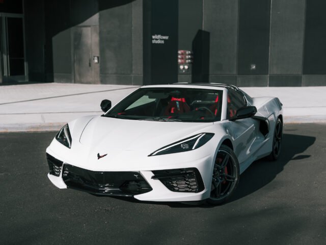 Chevrolet Corvette C8 luxury car rental in NYC